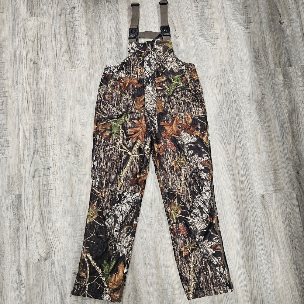 Game Winner Bib Overalls Mens XLarge XL Camo Hunting Fishing Outdoors Insulated